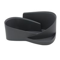 Advantus Silhouette Canyon Caddy Organizer, 5" x 4.1" x 9.1", Gray (37606)