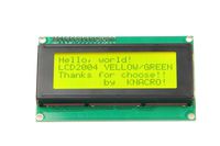 KNACRO IIC I2C TWI LCD2004 Serial Yellow Backlight LCD Module for Arduino UNO R3 MEGA2560 20 X 4, 2004 Green Letters on Yellow Display(2004, Yellow)