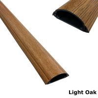 ChordSavers WallSaver Cord Cover - 1 Piece - (Light Oak)