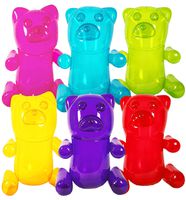 Kangaroo's HUGE 24" Inflatable Gummy Bears (6-Pack); Girls Party Favors; Party Decor! Fun Colors