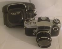 Miranda Sensorex, SLR Camera, Version C, Chrome, circa 1970