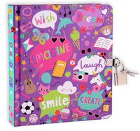 MOLLYBEE KIDS My Favorite Things Lock and Key Diary for Kids
