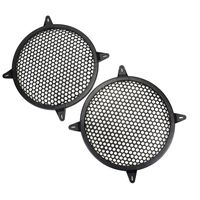 WSSROGY 2 Pack 10 Inch Universal Car Audio Subwoofer Grill Cover Guard Protector,Black