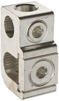 Morris Products 91023 Parallel Tee Tap Connector, Aluminum, 750 AWG, 750 - 500 Main Wire, 500 - 2 Tap Wire