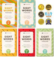 Think Tank Scholar 500+ Sight Words Flash Cards Bundle Kit (Preschool, Kindergarten, 1st, 2nd & 3rd Grade)