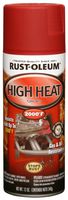 Rust-Oleum 248908 Automotive Rust Preventive High Heat Spray Paint, 12 Oz Aerosol Can, Flat Red
