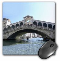 3dRose LLC 8 x 8 x 0.25 Inches Rialto Bridge Mouse Pad (mp_3152_1)