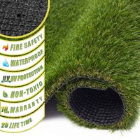 ZGR Artificial Garden Grass, 3' x 5' (15 Square ft) Premium Lawn Turf, Realistic Fake Grass, Deluxe Synthetic Turf, Thick Pet Turf, Perfect for Carpet Doormat Indoor/Outdoor Landscape, Non Toxic