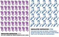 Quiplip Funny Birthday Cards Unsolicited Inspirations, 6-Pack (UI04196PCK)