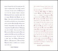 Quiplip Funny Fill-in-The-Blank Get Well and Birthday Cards, 6-Pack (QL05236PCK)