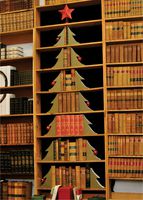 Nouvelles Images Christmas Tree Books Boxed Holiday Card Set (XDB 553)