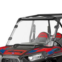 Clear UTV Full Windshield for Polaris Razor, 14-18 RZR XP 1000, 14-18 RZR XP 4 1000, 15-18 RZR 900, 15-18 RZR 4 900, 15-18 RZR S900, 15-18 RZR XC 900, 14-18 RZR 1000, 16-18 XP Turbo