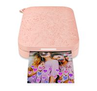 HP Sprocket Portable Photo Printer (2nd Edition) - Instantly Print 2x3 Sticky-Backed Photos from Your Phone - [Blush] [1AS89A]