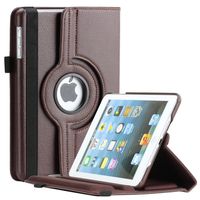 Thilon PU Leather 360 Degree Rotating Auto Sleep / Wake up Stand Case for Apple for iPad Air 1, Brown