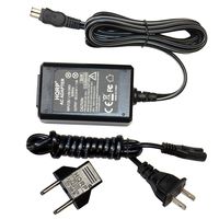 HQRP Replacement AC Adapter/Charger for Sony HandyCam HDR-FX1 / HDRFX1, CCD-TRV308E / CCDTRV308E Camcorder with USA Cord & Euro Plug Adapter