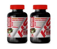 Herbal libido Booster for Women - Velvet Beans Extract - MUCUNA PRURIENS - Nerve Support Complex - 2 Bottles 120 Capsules