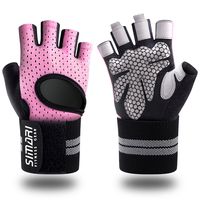 SIMARI Workout Gloves for Women Men,Training Gloves with Wrist Support for Fitness Exercise Weight Lifting Gym Lifts Made of Microfiber and Lycra SMRG902