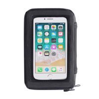 The Nekid Cow | Motorcycle Black Tank Bag Strong Magnetic Cell Phone Case Holder for Metal Motorcycle Tanks and Snowmobiles