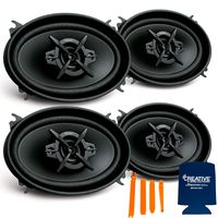 Sony Two Pairs XS-R4646 4-Way 4x6 Coaxial Speakers