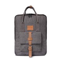 ParaPace 13.3 Inch Vintage Laptop Backpack Anti-Theft Hidden USB Port New Year Gifts