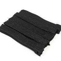 50 pcs Reusable 6 Inches Fastening Zip Cable Ties Straps Hook and Loop Adjuststable Securing Cord Management