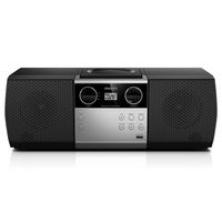 Philips Portable Micro Hi-Fi Music Sound System, CD Player, MP3-CD, CD and CD-R/RW, Dynamic Mega Bass Stereo Boost Speaker, USB Direct Input, and FM Radio, Compact Design,