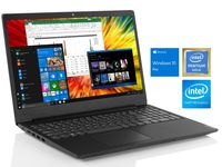 Lenovo IdeaPad S145 Notebook, 15.6" HD, Intel Dual-Core Pentium 5405U Gold 2.3GHz, 4GB RAM, 128GB SSD, HDMI, Card Reader, Wi-Fi, Bluetooth, Windows 10 Pro