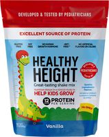 Healthy Height Kids Protein Powder (Vanilla) - Developed by Pediatricians - High in Protein Nutritional Shake to Supplement Child Growth