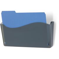 Officemate Unbreakable Wall File, Letter/A4 Size, Smoke (21621)