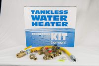 Dormont LFTV75KIT24NW-CV Tankless Water Heater Connection Kit, brass