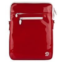 Red VG Patent Leather Hydei Carrying Bag Case for Amazon Kindle Fire 8.9, Kindle Fire HD 8.9 4G LTE Tablet
