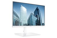 Samsung SH850 Series 24 Inch QHD 2560x1440 Desktop Monitor for Business (in White) with USB-C, HDMI, DisplayPort, 3-Year Warranty, TAA (S24H851QFN)