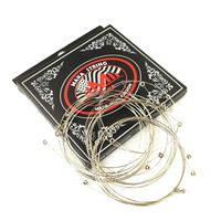20-Pack Economy Single Acoustic Guitar Strings Bulk .012 High E (Light) 12 Gauge, Individual Packed