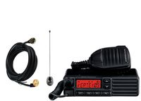 Vertex VX-2200 VHF 134-174MHZ 128CH 50W Mobile Radio Fire Police Chase Car kit