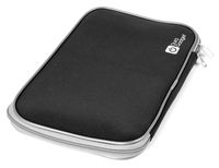 DURAGADGET Black Neoprene DVD Player Sleeve - Suitable for Use with Samsung DVD-E360 Player