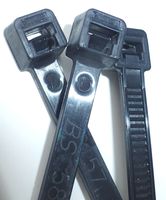 14" UV BLACK NYLON WIRE CABLE ZIP TIES TIE WRAP, USA, Qty 100