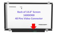 Generic New 14" HD+ 1600x900 Laptop Replacement Panel LED LCD Screen Compatible with LG LP140WD2(TL)(G1) LP140WD2-TLG1