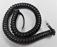 10 Pack of Charcoal Gray 9' Ft Handset Cords for Altigen IP Phone IP600 IP600H IP705 IP710 IP720 IP805 600 600H 705 710 720 805 Curly Coil Lot by DIY-BizPhones