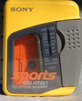 SONY Sports WALKMAN AM/FM Cassette WM-FS397