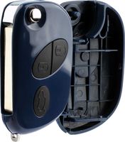 KeylessOption Keyless Entry Car Flip Remote Key Fob Shell Case Replacement For Maserati RX2TRF937