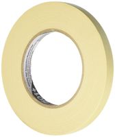3M 501+ Tan Masking/Painter's Tape, 12 mm with Specialty of High Temperature Resistance (T933501)