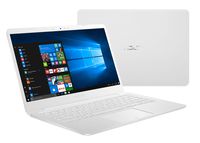 Asus Laptop L406 Thin and Light Laptop, 14", Intel Celeron N4000 Processor, 4GB RAM, 64GB eMMC Storage, Wi-Fi 5, Windows 10, White, L406MA-AB02-WH, One Year of Microsoft Office 365