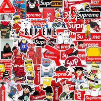 AGOUNOD Skateboard Snowboard Popular Brand Stickers Personality Popular Brand Waterproof Bicycle Laptop Phone Case Sticker（50pcs Styles）