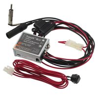 iSimple ISFM23 TranzIt Universal Bluetooh Enabled FM Transmitter Car Kit, Blue