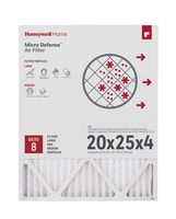 Honeywell Home 4-Inch High Efficiency Air Cleaner Filter, MERV 8 Rating, (CF100A1025)