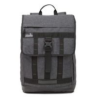 High Sierra Public Pak 2 Casual Fashion Backpack, Black/Black/Moss