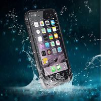 LHB Waterproof Case, Full-Sealed Rubber Rugged Cover with Touch ID, Underwater IP68 Certificated Shockproof Waterproof Case (for iPhone 7/8)