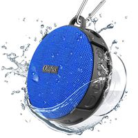 Olafus Shower Speaker IPX7 Waterproof Bluetooth 5.0 Wireless Mini Speakers with Detachable Suction Cup, Handsfree Bathroom Speaker HD Sound 10H Playtime Built-in Mic for Outdoor Beach Pool Hiking