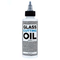 Premium Glass Cutting Oil with Precision Application Top - 4 Ounces - Custom-Formulated for an Array of Glass Cutters and Glass Cutting Applications Including Bottles! by Impresa Products