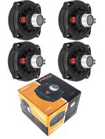 4X Pro Compression 1" Super Driver Loud 600 Watts 8 Ohm Car Audio PRV D250Ph-S